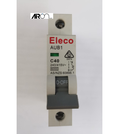 MCB Miniature Circuit Breaker - 1 Pole 40A